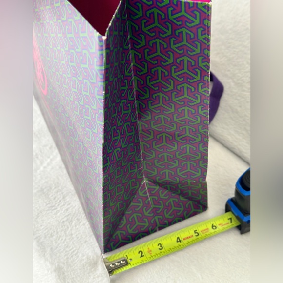 💖💜100% AUTHENTIC TORY BURCH SHOPPING BAG - Picture 2 of 7
